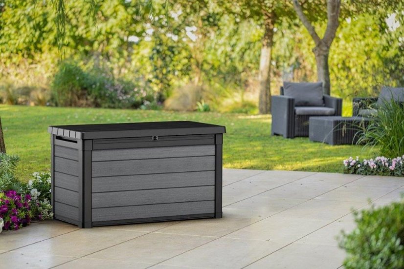 Zahradní box Keter Cortina 380 L šedý