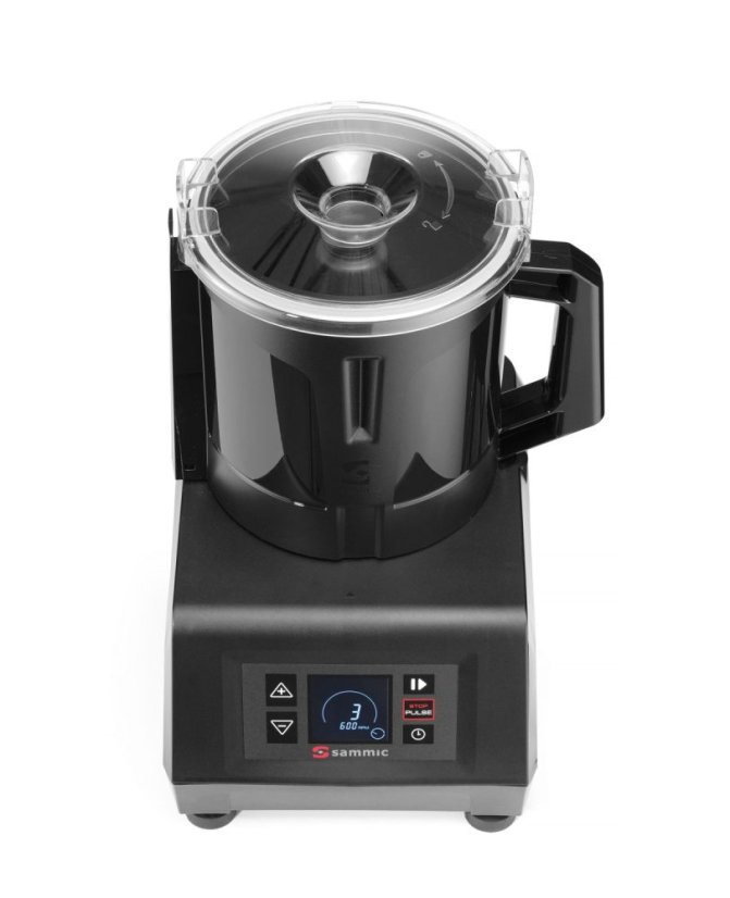 Kutr-emulgátor s proměnnou rychlostí Compact Line KE-4V Ultra, Sammic, Černá, 252x309x(H)434mm
