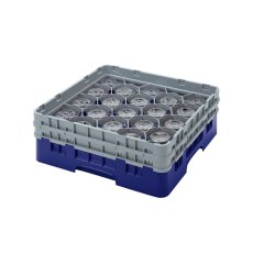 Cambro Koš Camrack 20 pozic, výška sklenice 30 cm - Modrá