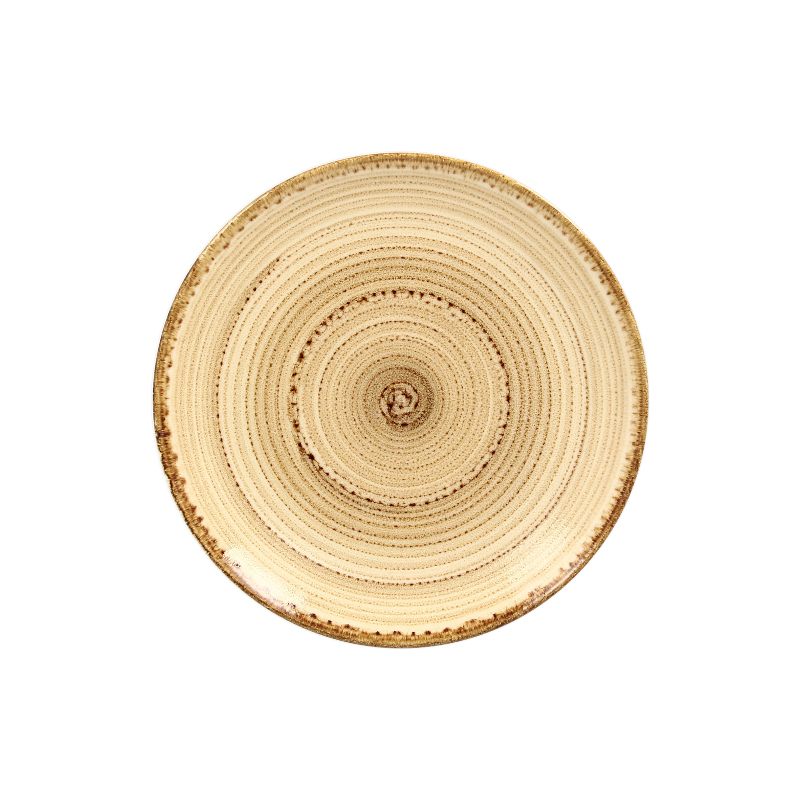 RAK Porcelain RAK Twirl talíř mělký 21 cm – beach | RAK-TWNNPR21BE