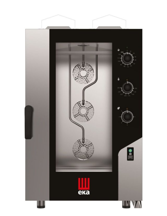 Konvektomat Millennial Smart Gastro, 11x GN 1/1 - elektromechanicky ovládaná, plynová, Tecnoeka, 230V/700W, 17500kW, 730x855x(H)1231mm Konvektomat Millennial Smart Gastro, 11x GN 1/1 - elektromechanicky ovládaná, plynová, Tecnoeka, 230V/700W, 17500kW, 730x855x(H)1231mm