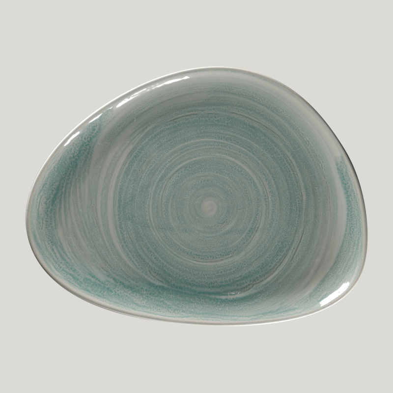 RAK Porcelain RAK Spot talíř mělký 32,5 × 25 cm – safírový | RAK-SSRFLFP32 RAK Porcelain RAK Spot talíř mělký 32,5 × 25 cm – safírový | RAK-SSRFLFP32