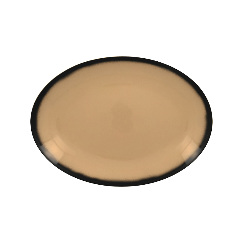 RAK Porcelain RAK Lea talíř mělký, oválný 26 × 19 cm, béžový | RAK-LENNOP26BG RAK Porcelain RAK Lea talíř mělký, oválný 26 × 19 cm, béžový | RAK-LENNOP26BG