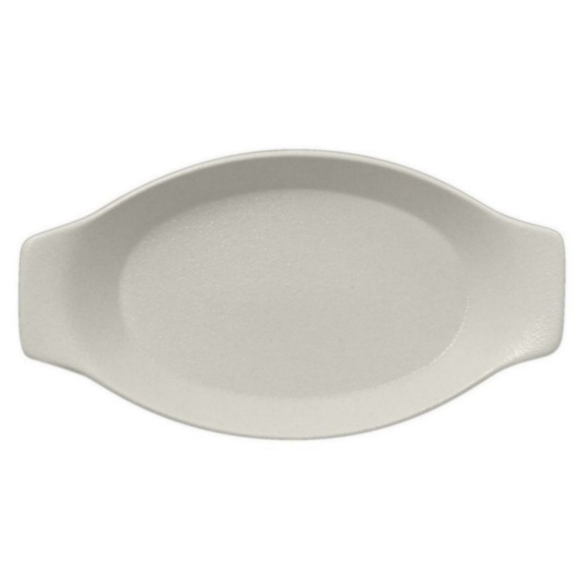 RAK Porcelain RAK Talíř oválný s rukojetí 42 cl, bílá | RAK-NFOPOD25WH RAK Porcelain RAK Talíř oválný s rukojetí 42 cl, bílá | RAK-NFOPOD25WH