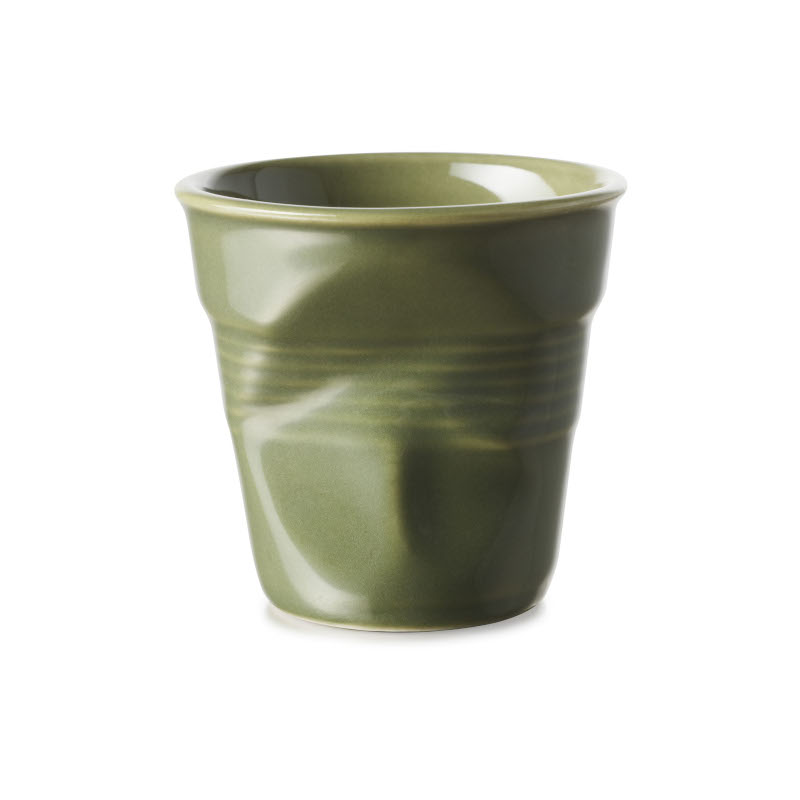 Revol Froissés pohárek 180 ml, khaki Revol Froissés pohárek 180 ml, khaki