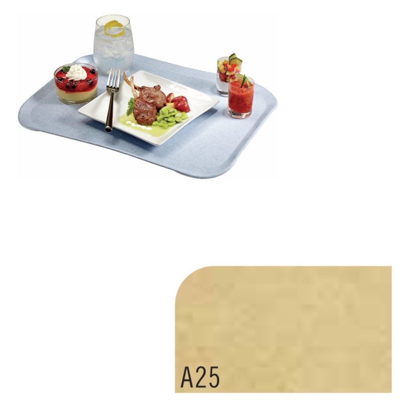 Cambro Versa podnos jídelní 33 × 43 cm, magická žlutá (A25) Cambro Versa podnos jídelní 33 × 43 cm, magická žlutá (A25)