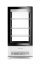 Chladicí vitrína, Arktic, 230V/500W, 650x850x(H)1908mm