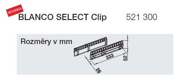 Blanco Select Clip