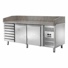 Amitek stůl pizza chladící AK2612TN 7 neutr.zásuvek 2025x801