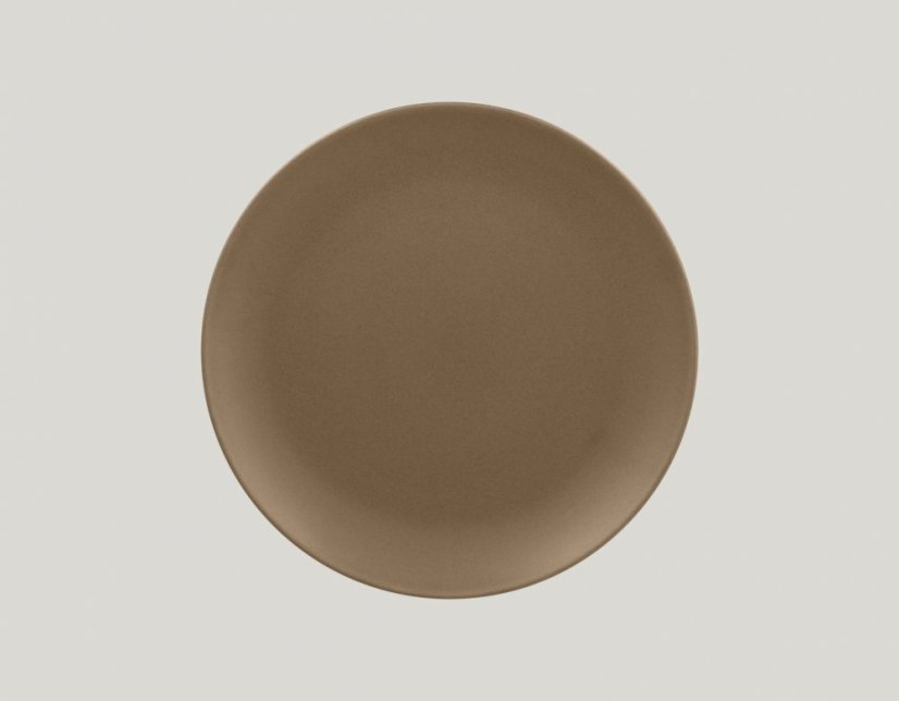 RAK Porcelain RAK Genesis talíř mělký pr. 24 cm, hnědá | RAK-GNNNPR24CR RAK Porcelain RAK Genesis talíř mělký pr. 24 cm, hnědá | RAK-GNNNPR24CR