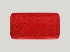 RAK Porcelain RAK Ruby talíř obdélníkový 38 × 21 cm – červená | RAK-RBAURP38