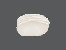 RAK Porcelain RAK Talíř reliéfní mělký 27 × 18,5 cm – bílá | RAK-STEP25