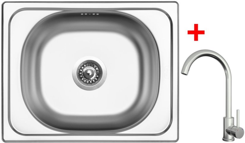 Sinks CLASSIC 500 + ARCO celonerezová Sinks CLASSIC 500 + ARCO celonerezová