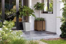 Květináč Keter Deco Square Tall walnut