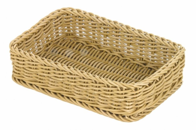 Saleen koš polyratan GN1/6 - béžová