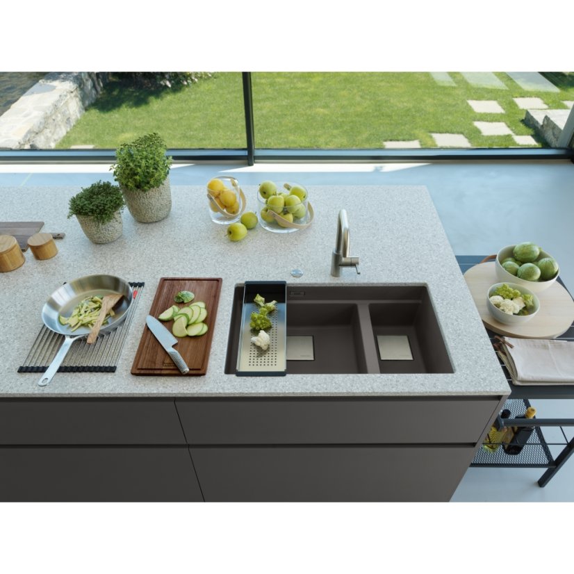 Franke KNG 120/2 Šedá břidlice