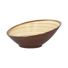 RAK Porcelain RAK Twirl miska zkosená 29 cm – beach | RAK-TWBUBA29BE
