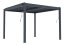 Bioklimatická pergola G21 Austin Premium 3x3 m, antracitová hliníková