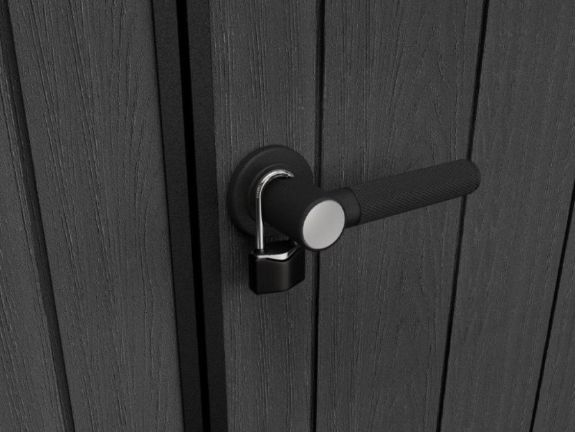 Zahradní domek Keter Apex 7,5 x 9 Ashwood, s podlahou