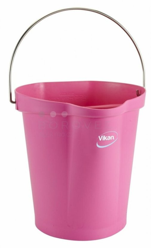 Vikan vědro 12 litrů - růžová Vikan vědro 12 litrů - růžová