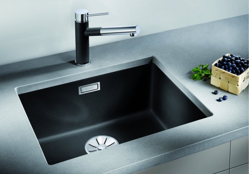 Blanco SUBLINE 500 U InFino Silgranit antracit bez odtokové armatury