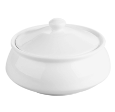 RAK Porcelain RAK Minimax Handi miska s víčkem 15 x 17 x 9 cm, 85 cl | RAK-OPHB85