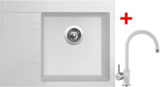 Sinks RIM 650 P Milk + Vitalia GR
