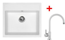 Sinks SOLO 560 Milk + Vitalia GR