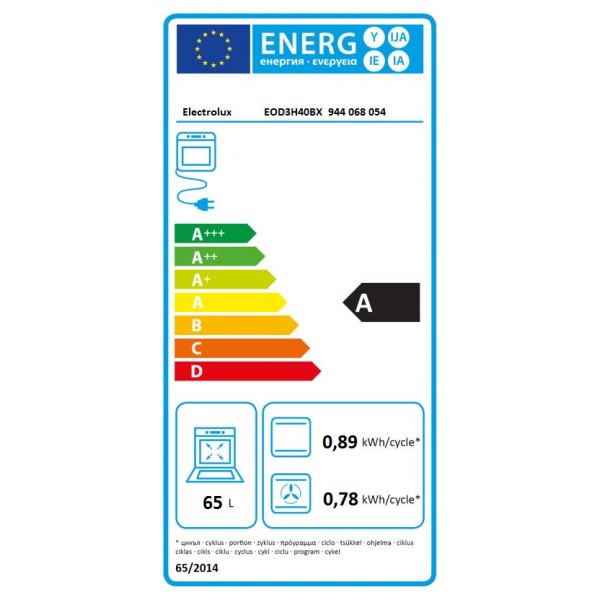 Vestavná trouba Electrolux EOD3H40BX