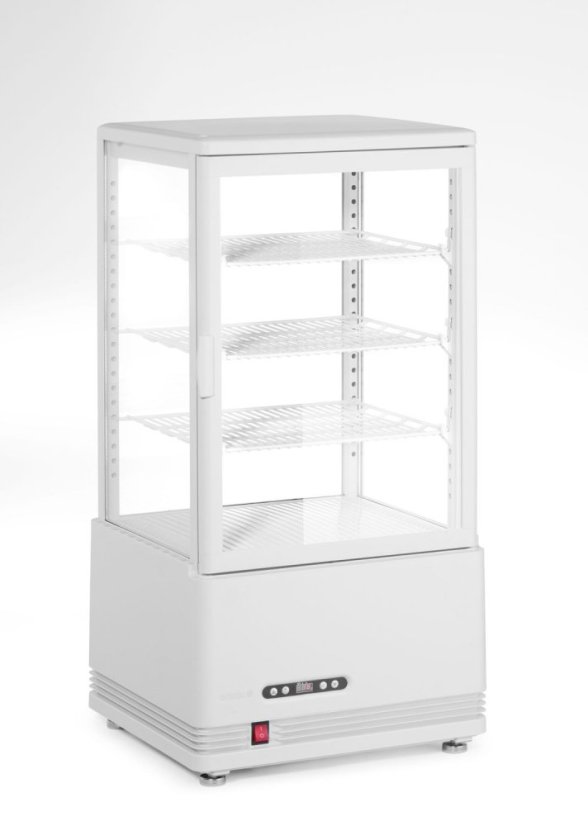 Chlazená skříň displeje, 68 l, Arktic, bílá, 230V/170W, 397x444x(H)875mm