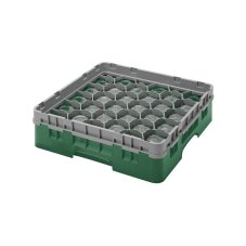 Cambro Koš Camrack 30 pozic, výška sklenice 21,6 cm - Zelená