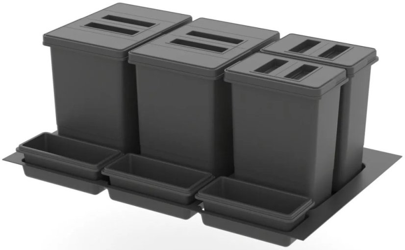 Sinks PRACTIKO 800 2x12l+2x5l+3x miska Sinks PRACTIKO 800 2x12l+2x5l+3x miska