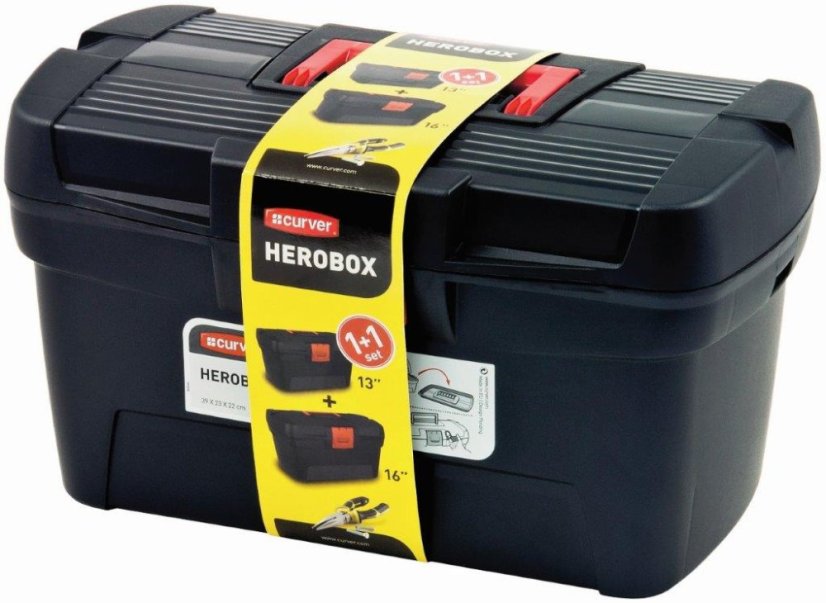 Box na nářadí Keter HEROBOX 16"+13" set Box na nářadí Keter HEROBOX 16"+13" set