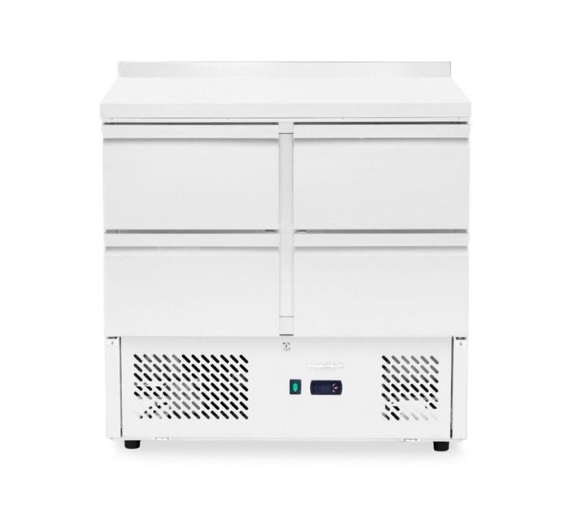 Chladicí pult, 4 zásuvky, Arktic, 97L, Stříbrná, 230V/220W, 900x700x(H)908mm