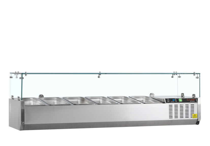 Stolní chladicí nástavba G-Line by TEFCOLD GVC38-150