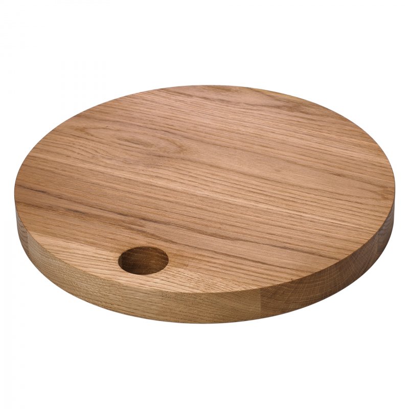 Verlo Tác kruhový s otvorem, dubový pr. 280 mm Verlo Tác kruhový s otvorem, dubový pr. 280 mm