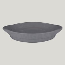RAK Porcelain RAK Chef's Fusion pekáč oválný 37,2 × 25 cm, šedý | RAK-CFOD44GYBD