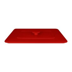 RAK Porcelain RAK Chef's Fusion poklice obdélníková 32 × 22 cm, červená | RAK-CFRT32BRLD
