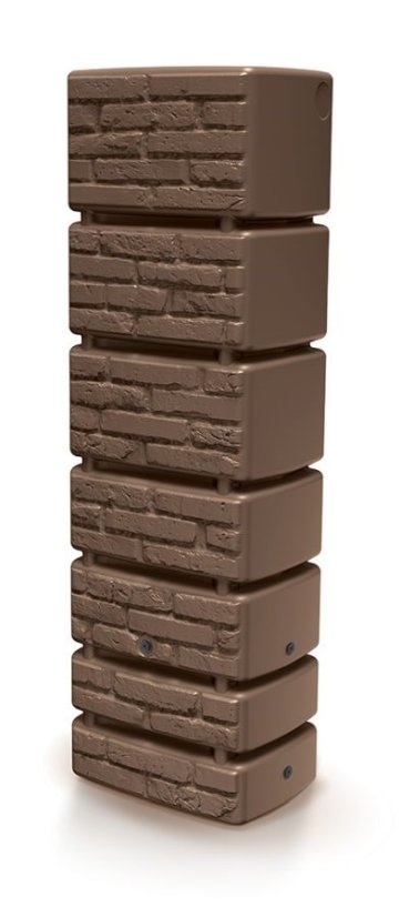 Sud Prosperplast TOWER BRICK 350 l hnědý Sud Prosperplast TOWER BRICK 350 l hnědý