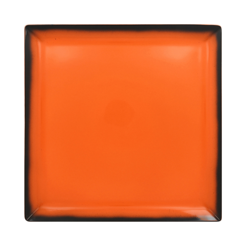 RAK Porcelain RAK Talíř čtvercový 30,2 cm, oranžová | RAK-LEEDSQ30OR RAK Porcelain RAK Talíř čtvercový 30,2 cm, oranžová | RAK-LEEDSQ30OR