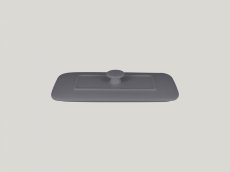 RAK Porcelain RAK Chef's Fusion poklice pro obdélný pekáč 20 × 10 cm, šedá | RAK-CFRT20GYLD