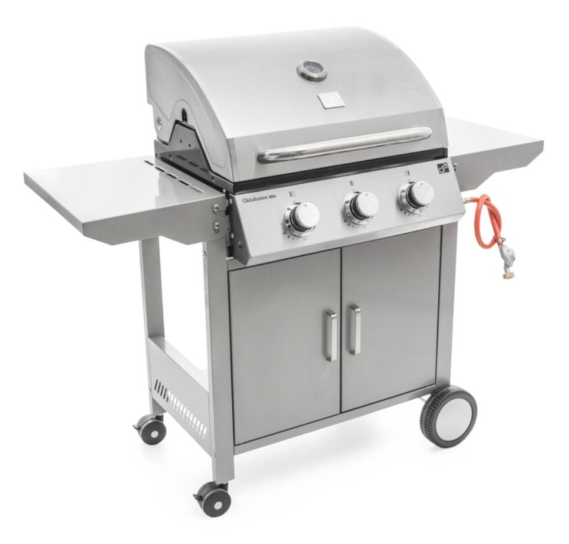 Plynový gril G21 Oklahoma BBQ Premium Line 3 hořáky + zdarma redukční ventil