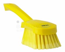 Vikan kartáč mycí ruční krátká rukojet 270mm M/žlutý 41946