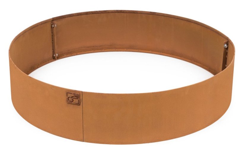 Zahradní obrubník G21 90 x 20 cm, kruhový, Corten
