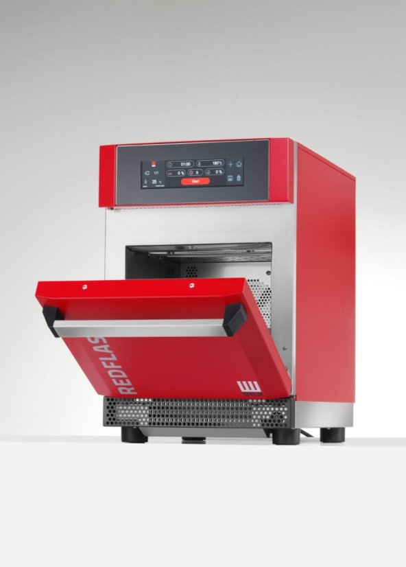 Vysokorychlostní trouba, Tecnoeka, Červená, 230V/3680W, 420x632x(H)630mm