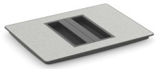Sinks víko koše 12/15 l nerez