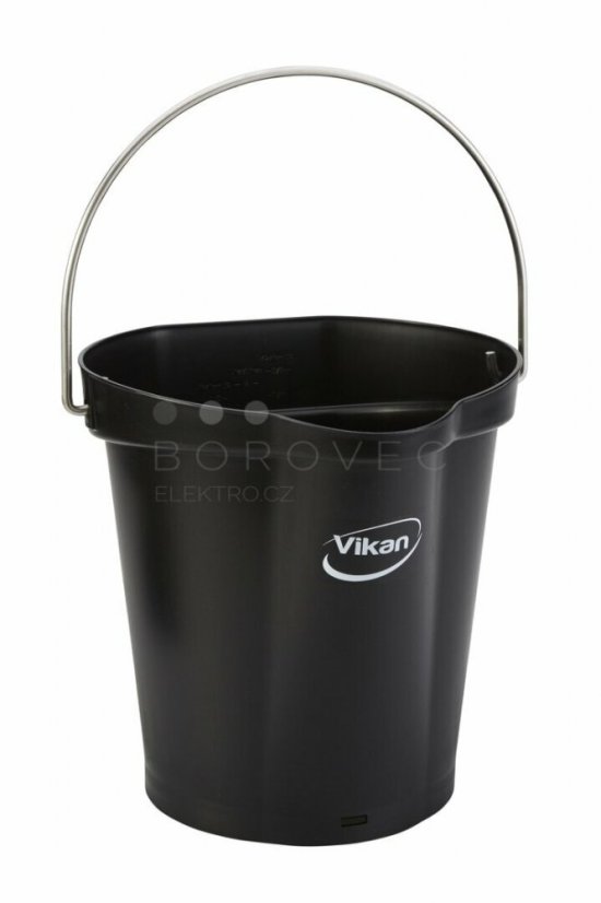 Vikan vědro 6 litrů - černá Vikan vědro 6 litrů - černá