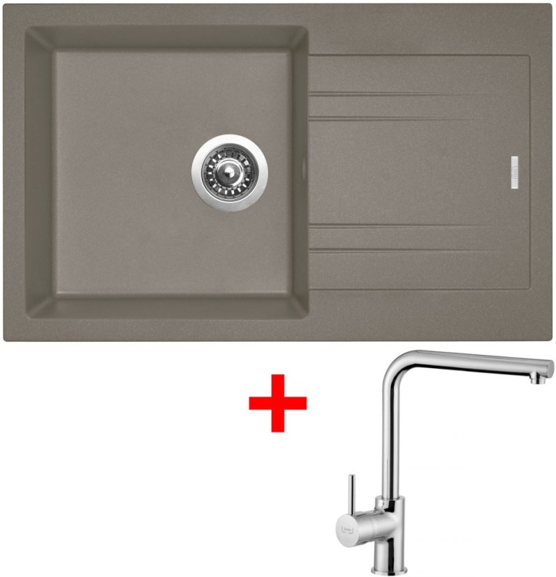 Sinks LINEA 780 Truffle + Elka Sinks LINEA 780 Truffle + Elka