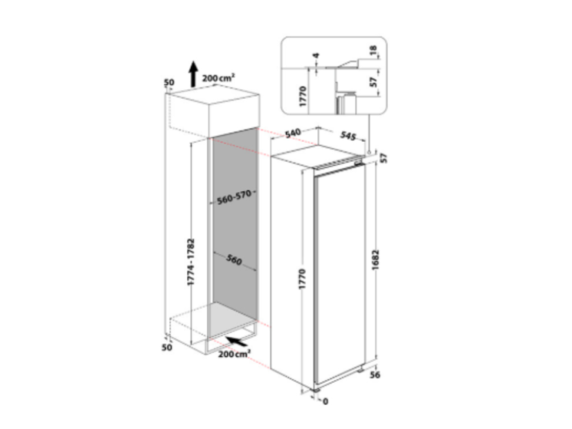 Šuplíkový mrazák Whirlpool WHSD18F013C2P