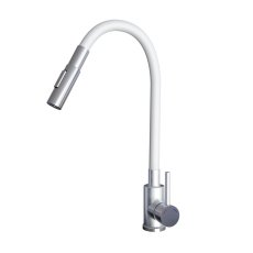 Sinks ELASTA S nerez/bílá
